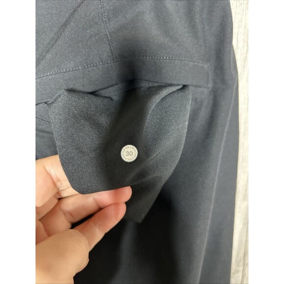 Lululemon ABC Pants Black Color Size 30 DEFECTS - Picture 2 of 9